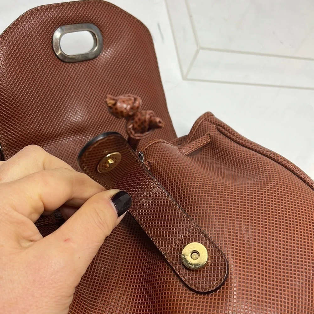 Bottega Veneta Mini Leather Backpack Bag